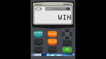 Calculator 2 The Game Level 21-30 Solution