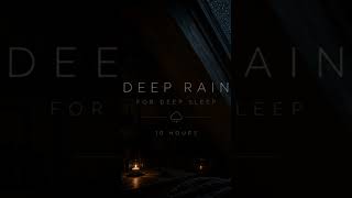 Deep Rain on Attic Window | ASMR, Insomnia, Anxiety, Stress | 10 Hours #rain #10hours #rainsounds