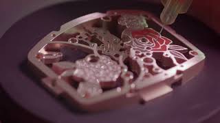 Franck Muller Vanguard Rose Skeleton
