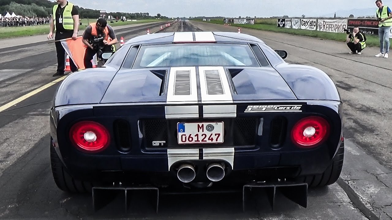 1000hp Ford Gt Brutal Accelerations Youtube
