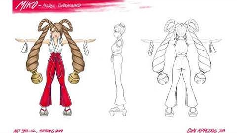 Chai Appling 3D Character Modeling