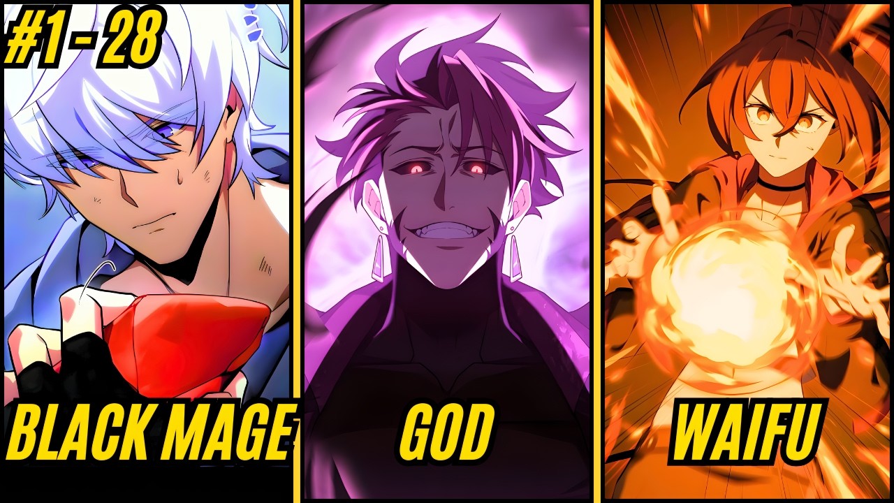 (1 - 28) Colorless Porter was Reborn as a Black Mage to get Revenge on God Of Time! - Manhwa Recap