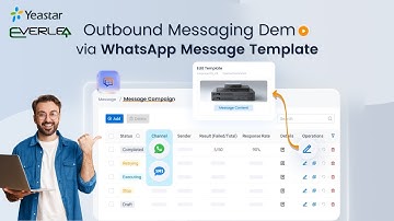 [Demo] Outbound Messaging via WhatsApp Message Template | Yeastar P-Series New Update