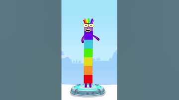 Numberblocks 7 Magic Run - Numberblocks 5 + 2 Adventure | Number Counting snow treasure