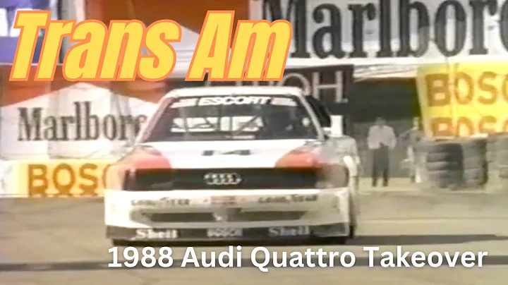 1988 Trans Am and the AUDI Quattro dominance