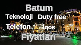 Gürcistan Batum Sarp Sınır Kapısı Duty Free, Teknoloji, Telefon, ps 5 ve İqos Terea Fiyatları