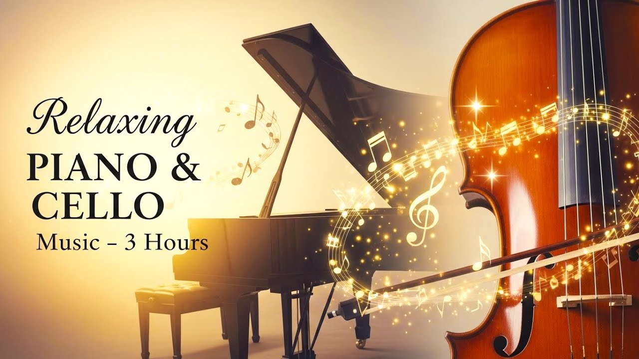 Relaxing Piano and Cello Music - Classical Romantic Duet for Study ...