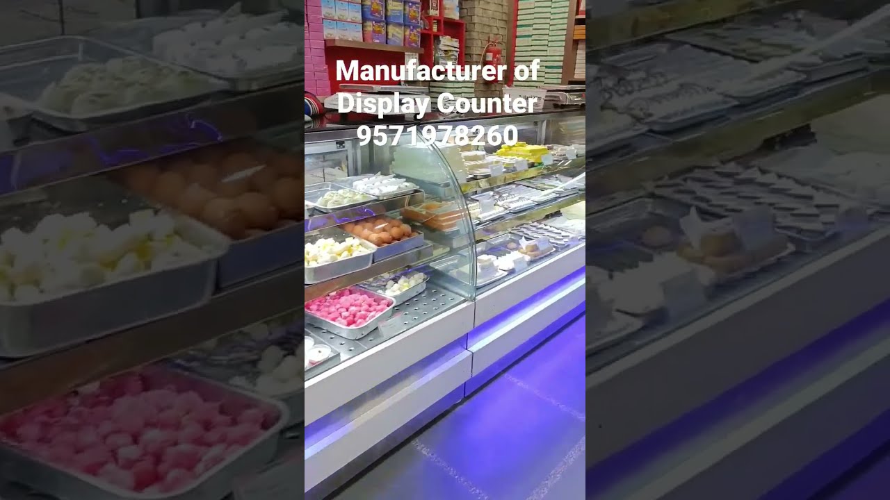Sweets And Bakery Display Counter Shorts Displaycounter Sweetdisplaycounter Sweetshop