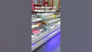 Sweets and Bakery Display Counter #shorts #displaycounter #bakery #sweetdisplaycounter #sweetshop