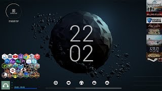 My Rainmeter Desktop Setup / Layout Tutorial | How to customize your Windows 10 Desktop