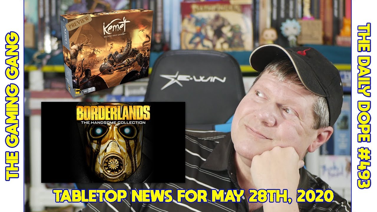 Tabletop Gaming News on The Daily Dope 493 for May 28th, 2020 YouTube