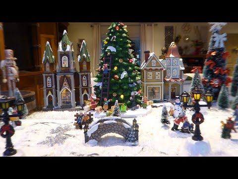 Рождественская деревня – новогодний декор. Christmas Holiday Village +