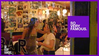 video thumbnail for: Olivia Rodrigo with female friend at Lucien bar in New York City