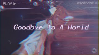 Lagu Goodbye To A World - Porter Robinson (lofi version) | Lirik & Terjemahan