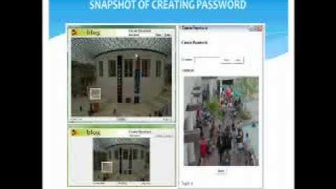 Defence against large scale online password guessing attacks using persuasive click points