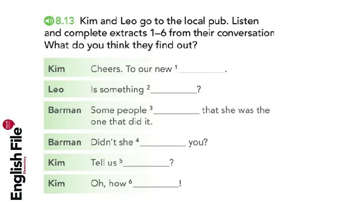 English File elementary 4th edition SB_8.13