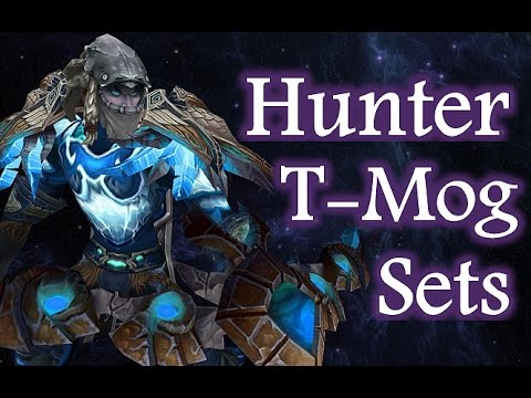 5 Wow Hunter Transmog Sets with Artifact Bow & Gun preview MM & BM Video Guide for Legion @bigdamncompletionists1769