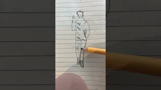 How to draw gojo (full body)