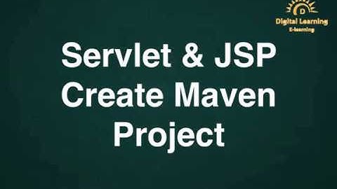 40 Servlet & JSP Create Maven Project | Online Training Download app from below link