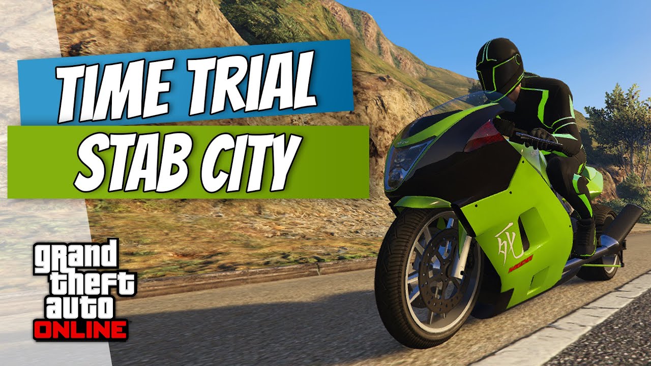 TIME TRIAL STAB CITY THIS WEEK GUIDE | GTA 5 Online Weekly Time Trial Stab City