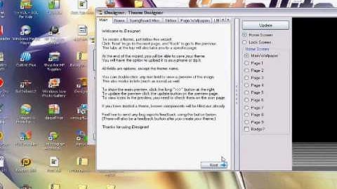 How to create a winterboard theme with idesigner