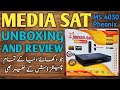 Media sat ms 4030 pheonix unboxing and review by sial dish network