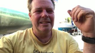 Halcyon 23, Easter Antifouling Preparation - Pitted Keels