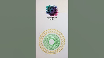 Satisfying Spirograph Art 🎨 #spirograph #relaxing #satisfying #artandcraft #asmrvideos