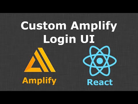 Customising Your Amplify Login - Amplify Auth Methods