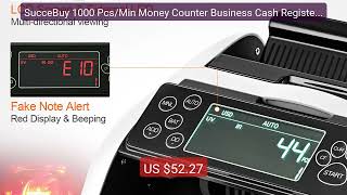 SucceBuy 1000 Pcs/Min Money Counter Business Cash Register Bill Co... — Best Deal 2026 | Shop Now!
