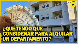 Consejos para alquiler de departamentos y viviendas