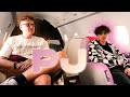 taking a private jet with orangie... just for dinner