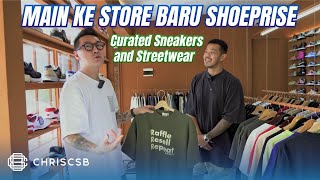 Main ke Store Baru Shoeprise Curated Sneakers And Streetwear! Nike Air Jordan, New Balance 550, DLL