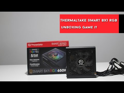 Thermaltake Smart BX1 RGB, review y unboxing