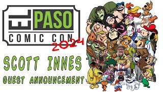 Scott Innes will be a featured guest at El Paso Comic Con 2024