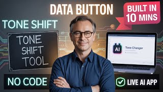 I Built an AI App Without Coding in 10 Minutes (Data Button is CRAZY) Wealth