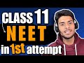 How to crack neet in first attempt class 11 to neet roadmap  neet topperpadhleakshay