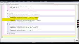 PASS / FAIL MULTIPLE FOR OF A CLASS || JAVA CLASS by ASHISH