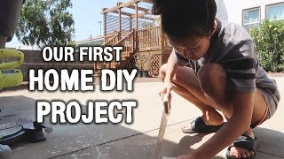 OUR FIRST HOME DIY PROJECT | WahlieTV EP612