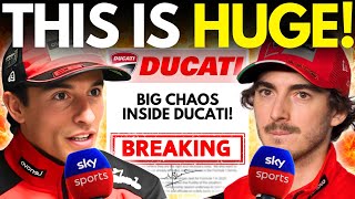 MAJOR UPDATE For Marc Márquez & Pecco Bagnaia After The BIG MESS Inside Ducati Was LEAKED!