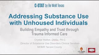 TxRx ECHO| September 11 | Addressing Substance Use with Unhoused Individuals