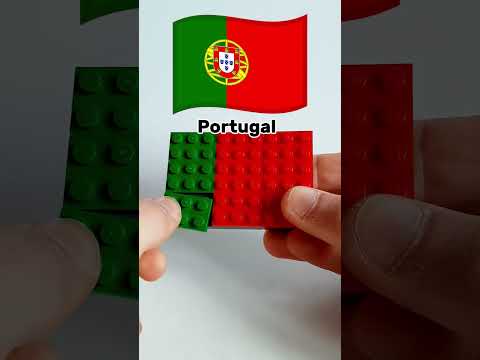 Lego Portugal flag
