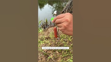 Cần câu ngâm nhỏ gọn đầy đủ phụ kiện #shorts