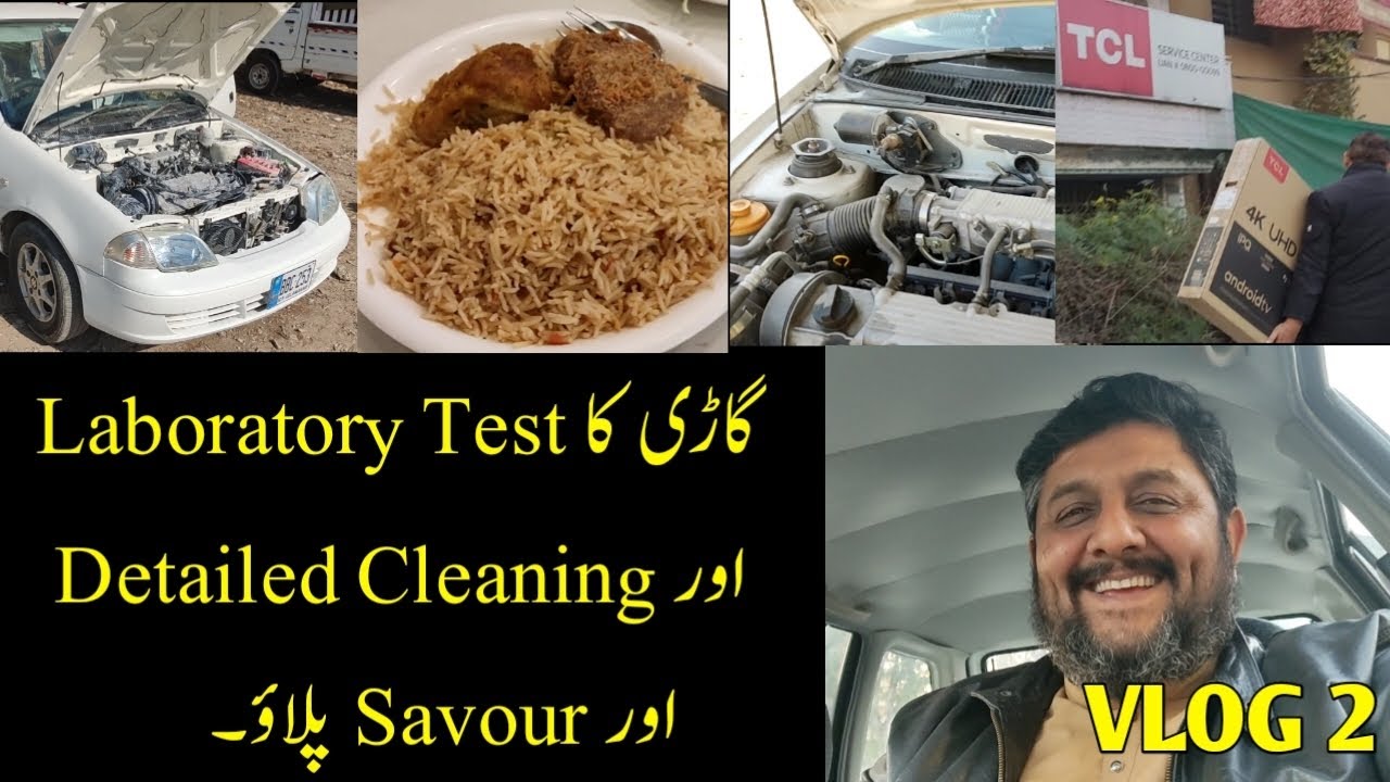 VLOG 2 Car Laboratory Test + Detailing Service Center Savor
