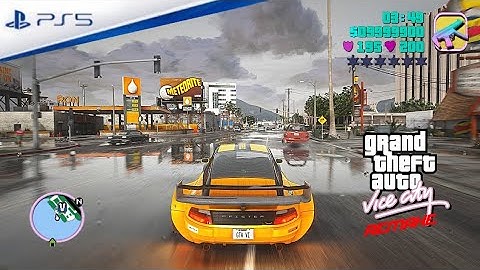 GTA Vice City Remake - Unreal Engine 5 Amazing Showcase l Concept Trailer