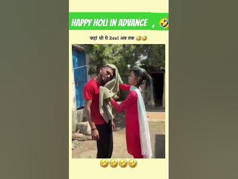 happy holi tom video