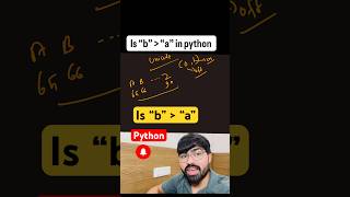 How string sorting works in computer #python #ai #coding #sorting #list #unicode #ascii #education