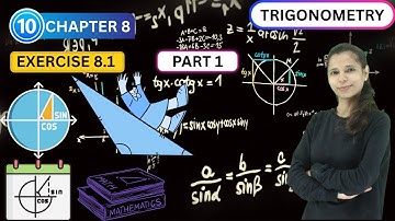 Introduction to Trigonometry Ex 8.1 (Q1–Q5) | Class 10 Maths Chapter 8 | NCERT  | CBSE 2025-26