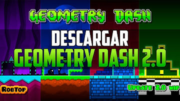 COMO DESCARGAR GEOMETRY DASH 2.0 CON SOLUCION DE OPENGL 1.5 - EL CRAFT