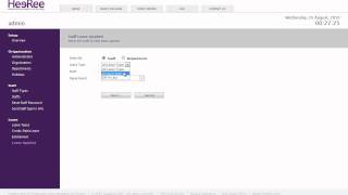 Check staff applied leave in HeeRee online leave management system screenshot 3